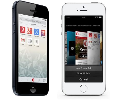 Opera mini also adds to the ios browsing experience through features like discover, speed dial, and private tabs. Opera Mini para iOS actualizada con nuevo diseño y muchas mejoras | iPodTotal