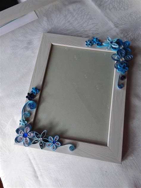 Trova immagini per cornice fiori. Cornice con fiori azzurri - Feste - Idee regalo - di ...