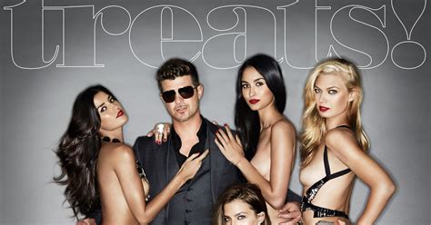 Nous n'aurions pas du diffuser ces images mais nous y sommes obligés, pour interpeller les autorités congolaises. Robin Thicke's topless-women video inspired by magazine