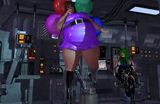 deviantart request inflation girl balloons deviant ball