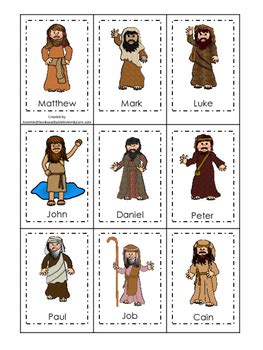 bible friends memory match printable christian game