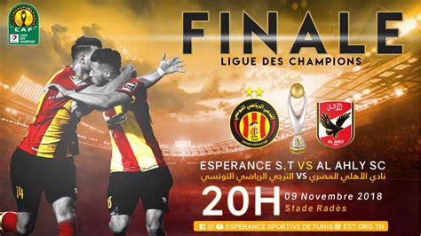 Formations probables des deux équipes. EST-Al Ahly : live streaming - Finale retour CAF 2018 ...