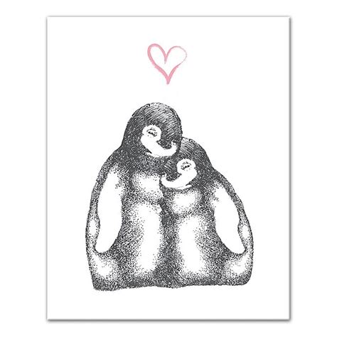 See more ideas about decor, beautiful wall decor, wall decor. Designs Direct Penguin Love 8-Inch x 10-Inch Canvas Wall Art | Bed Bath & Beyond
