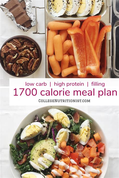 But in fact, we'll do you one better. 1700 Calorie Filling, High Protein Meal Plan with Red ...