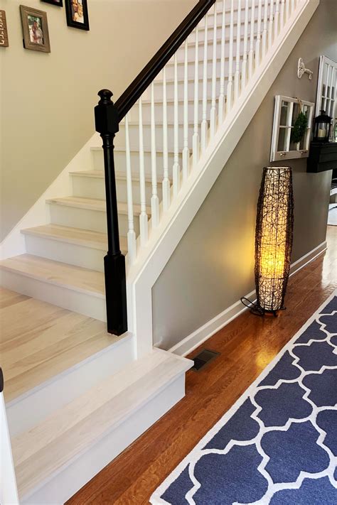 Stairways shall not be less than 36 inches in clear width at all points above the permitted handrail height and below the required headroom height. Clear Poplar Stair Tread | Stairs, Stair treads, Stairs design