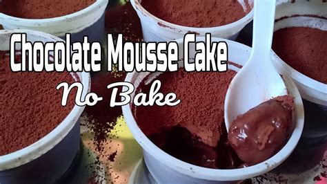 The chocolate flavor needs to be really strong, and the texture needs to be pillowy you don't need to be super precise or careful with this recipe. Chocolate Mousse Cake No Bake Recipe | How to Make Eggless ...