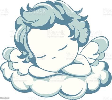 Download Sleeping Litle Angel Stock Illustration - Download Image ...
