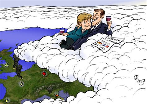 Deutschland erlebt in der nations league ein neuerliches debakel. Elysee Vertrag Karikatur - The Letter Of Recomendation