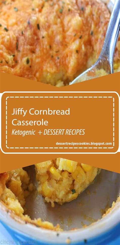Store in the freezer until ready to use. Jiffy Cornbread Casserole | Cornbread casserole, Delicious ...