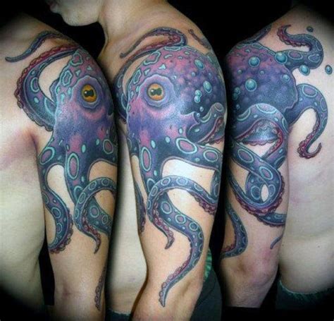 These tattoos will also be you can have the tattoo of the blue ringed squid, which is one of the deadliest creatures of the sea. 125 Magnificent Octopus Tattoos Trending in 2021 - Wild ...