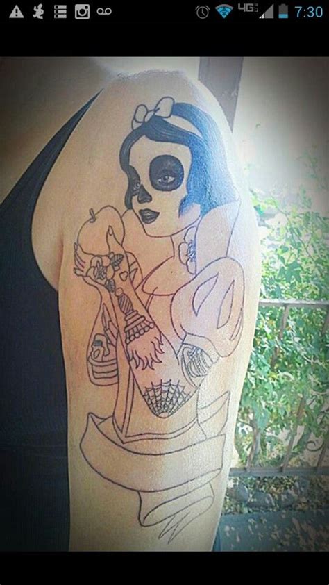 Snow white silhouette snow white party decor by whitetaildesigns $4. Snow White tattoo | Snow white tattoos, White tattoo, Tattoos