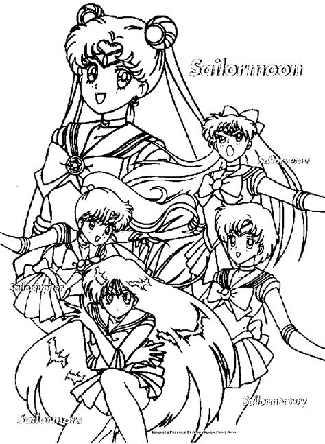 The real moon is made of cheese, but this moon requires much less refrigeration. Sailor Mini Moon Coloring Pages - Coloring Home