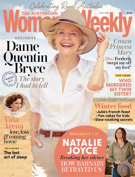 The Australian Women's Weekly secures unpaid interview with Natalie Joyce