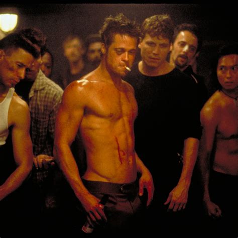 They were amazed by brad pitt's incredible body. Brad Pitt - Fight Club - iPad Retina Wallpaper for iPhone ...