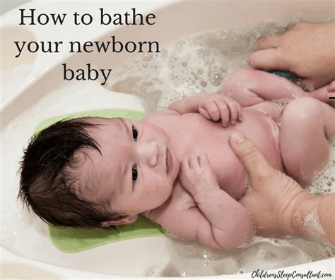 Here's how to give a newborn a bath, with tips on keeping the routine safe. How to Bathe Your Newborn Baby - Rebecca Michi - Children ...