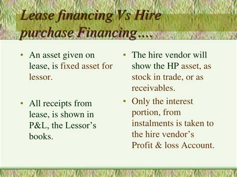 We make it easy to file a formal. PPT - HIRE PURCHASE FINANCE PowerPoint Presentation, free ...