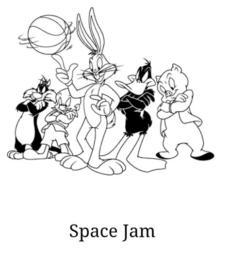 Precious moment baby coloring pages336. Space Jam Michael Jordan Coloring Pages