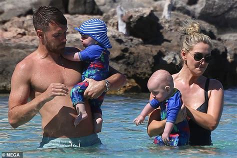 Blonde beauty colleen rowland became colleen ramsey last year when she tied the knot with arsenal and wales midfielder aaron. Footballers kick back and relax following the end of a ...