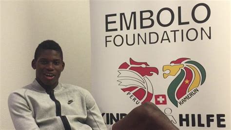 In den drei ländern schweiz, peru und kamerun engagiert sich die stiftung zusammen mit. Embolo Foundation - Interview mit Breel Embolo - YouTube