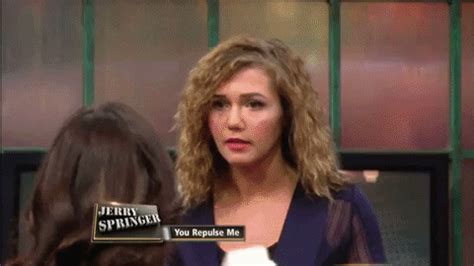 I want people with jacked arms in black muscle tees that say security in big, white letters. Jerry Springer Show GIFs - Find & Share on GIPHY