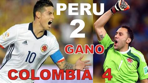 Peru will welcome colombia to the estadio nacional for the conmebol world cup qualifying match on thursday. Gano Colombia 4 -Perú - 2 aquí los principales datos ...