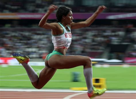 100m c/barreiras, salto em altura, 200 metros. Patricia Mamona bate recorde pessoal no salto em ...