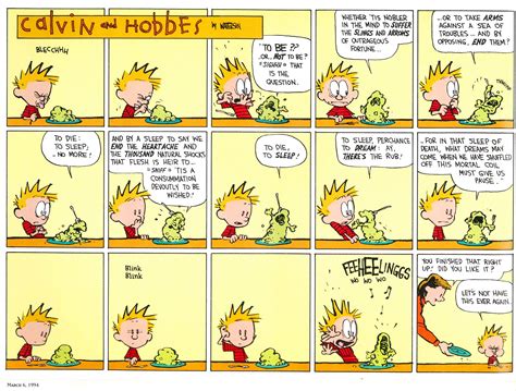 Calvin and hobbes on twitter. Bardfilm: Calvin, Hobbes, and Hamlet