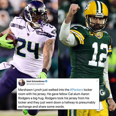 Marshawn and i became fast friends back in 2004, the only year we got to play together, rodgers said. Pin on All Sport Talk