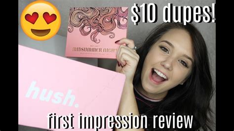 CHEAP AFFORDABLE MAKEUP HAUL | HUSH REVIEW - YouTube
