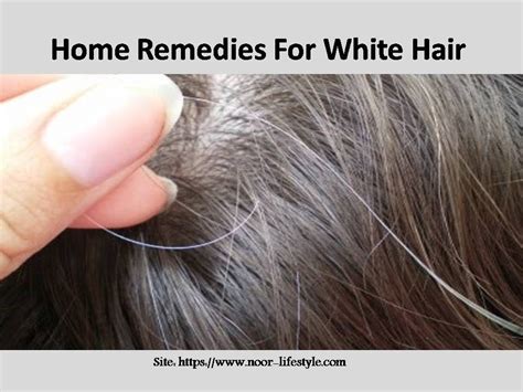 Juicing is another way to get more nutrients out of food. Home Remedies For White Hair | Premature gray hair ...