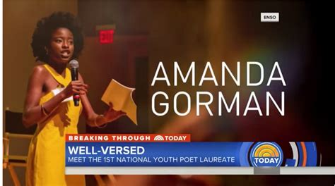 And then on the wednesday in which we saw the insurrection at the capitol, that was. Amanda Gorman: Meet The First African-American Youth Poet ...