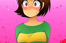 undertale chara frisk drawings reactor thicc brown