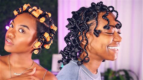 Many different styles can be created and owners of short haircuts. I tried a Twist and Perm Rod Set on my Natural Hair Curly ...