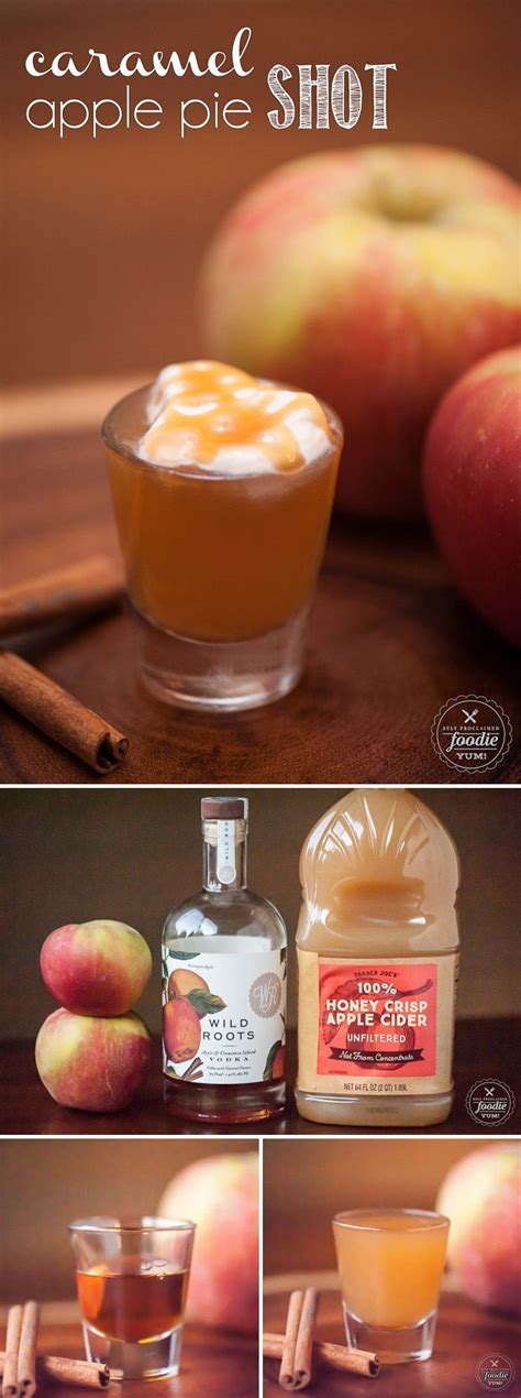 These cocktail treats doesn't need to be stirred nor shaken. A Caramel Apple Pie Shot made with apple vodka is super easy to make and is so delicious, you'll ...