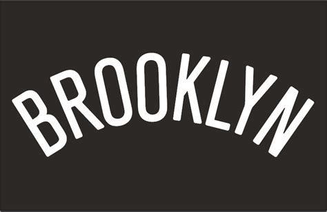 All logotypes aviable in high quality in 1080p or 720p resolution. Brooklyn Nets Jersey Logo (2013) - Brooklyn arched in ...