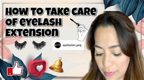 How do i clean my eyelash extensions? HOW TO TAKE CARE OF EYELASH EXTENSION| KMUM VLOGS - YouTube