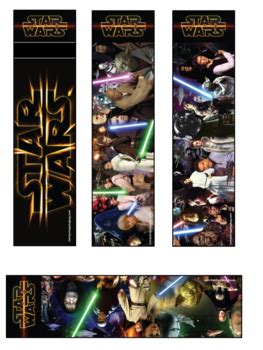 Star wars geburtstagskarte ausdrucken, bildquelle : Bookmarks, Star Wars, Bookmarks - Free Printable Ideas from Family Shoppingbag.com | Free ...