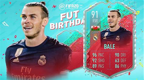 Gareth bale is next in line for a fifa 21 flashback sbc, timed perfectly with the tots promotion and the premier league team launch. FIFA 20: GARETH BALE 91 FUT BIRTHDAY PLAYER REVIEW I FIFA ...