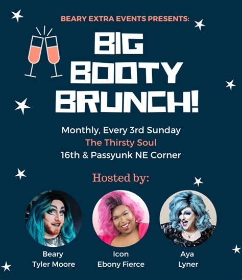 The collective total amount of tangible plunder that is a direct result of some type of successful job, scam or caper that is traditionally. Big Booty Brunch - Tickets - The Thirsty Soul ...