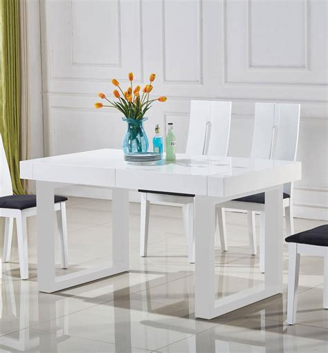 We provide office chairs with adjustable seats, armrest, high back, medium back to prevent back pain and stress injury. Buy At Home Laura Dining Table 7 Pcs in White, Wood, Wood ...