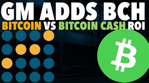 This is something we're asked everyday! Genesis Mining Adds Bitcoin Cash Mining | Bitcoin vs Bitcoin Cash ROI | BTC $14,000 BCH 2550 ...