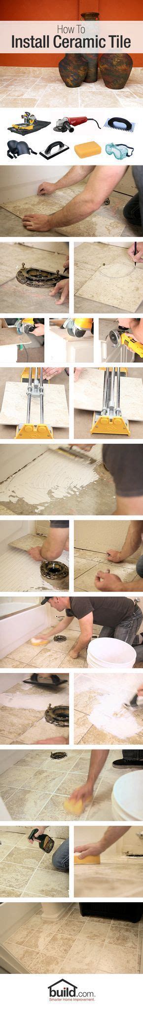 Ceramic tile is a popular option in bathrooms, kitchens and entryways because it's durable, relatively low cost and easy to maintain. How to Install Ceramic Tile | Diy flooring, Diy tile ...