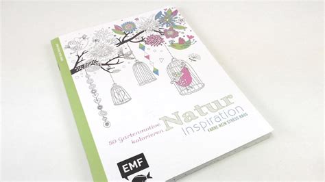 Jetzt entdecken und sichern!, buchhandlung: Malbuch Natur Inspiration / EMF Buch zum kolorieren für ...