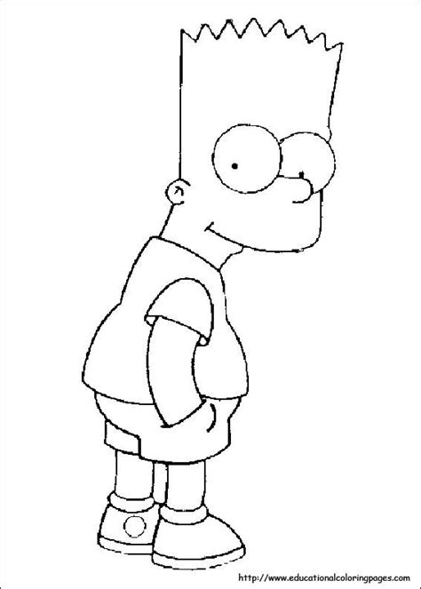 1013x1024 bart simpson coloring pages triumphdm com within tixac. Pin by Clara Cretu on Line Art (Colouring Book) | Simpsons ...