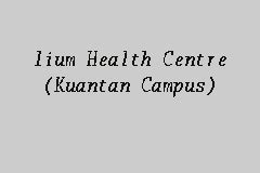 Unnamed rd bandar indera mahkota 25200 kuantan pahang, 25200 kuantan, pahang, malaisia. Iium Health Centre (Kuantan Campus), Polyclinic in Kuantan