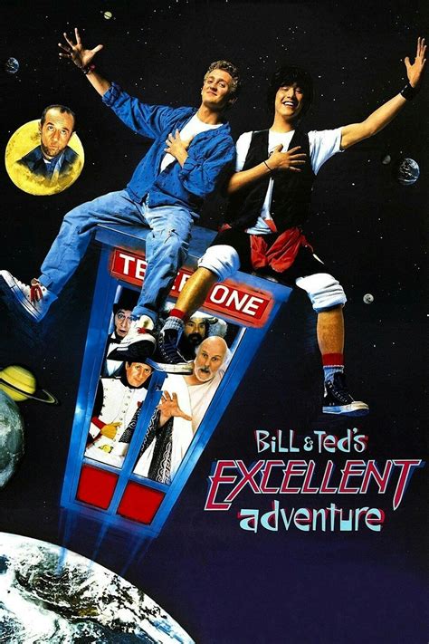 'are there kids who really speak like this?' bill and ted didn't really have a character arc; Bill and Teds Excellent Adventure movie poster #BillandTed ...