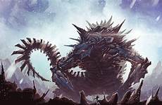 monster fantasy giant character concept creatures artwork choose board