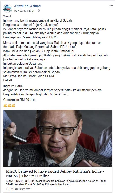 Datuk raymond tan shu kiah (2000). Julfazli berdepan saman Fitnah | Berita Terkini Sabah