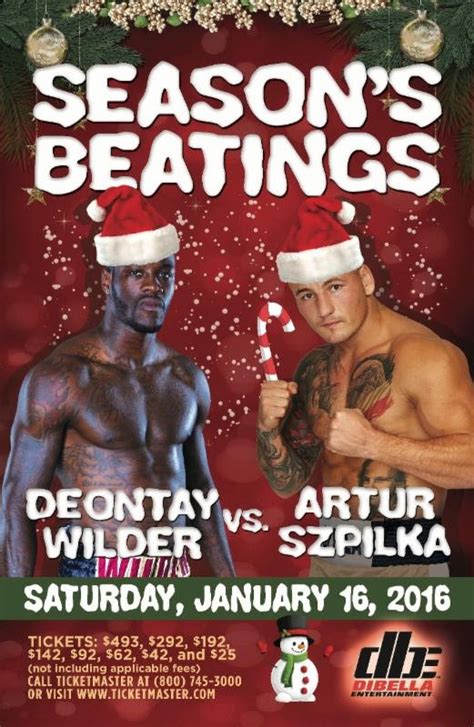 Szpilka eats a long jab from wilder. Deontay Wilder has Christmas greetings for Artur Szpilka ...