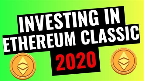 Ethereum mining has been one of the most profitable in the altcoin market for a while. Should You Invest in Ethereum Classic in 2020? - YouTube